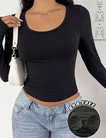Bluza SHEIN, negru