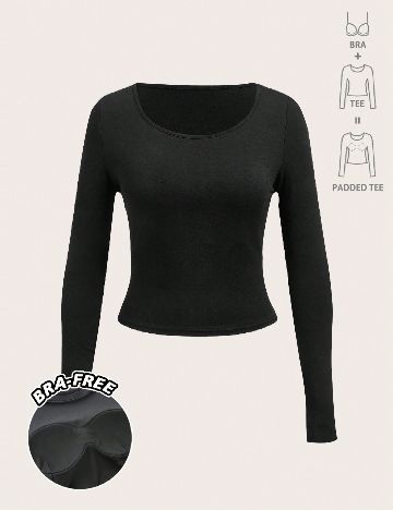 Bluza SHEIN, negru