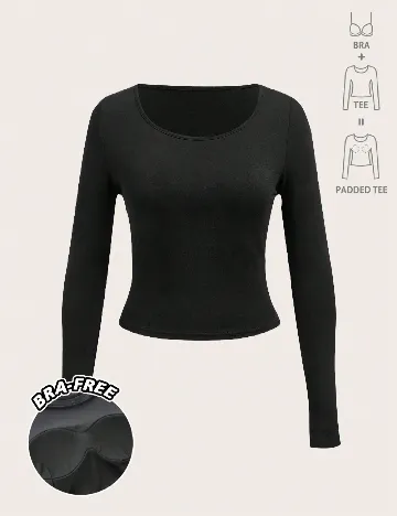 Bluza SHEIN, negru