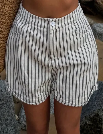 Pantaloni scurti Dazy, alb