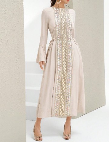 Rochie lunga SHEIN, bej