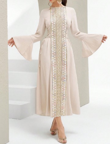 Rochie lunga SHEIN, bej