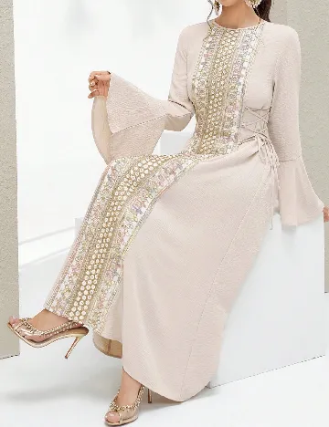 Rochie lunga SHEIN, bej