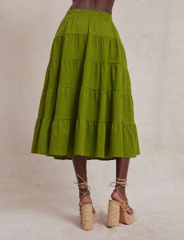 Fusta SHEIN, verde