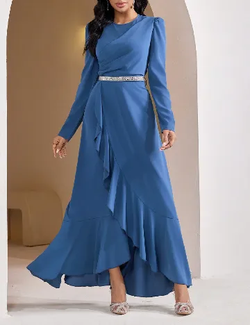 Rochie lunga SHEIN, albastru