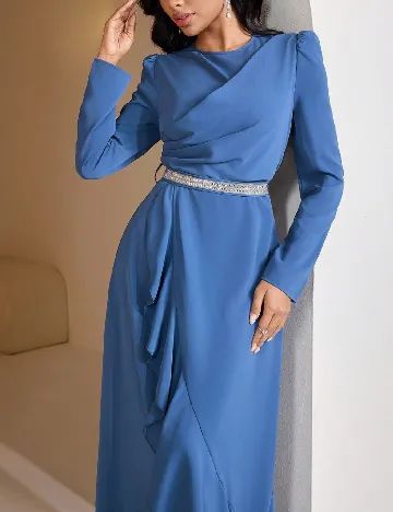 Rochie lunga SHEIN, albastru
