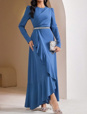 Rochie lunga SHEIN, albastru