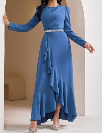 Rochie lunga SHEIN, albastru
