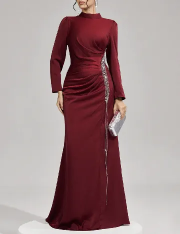 Rochie lunga SHEIN, rosu
