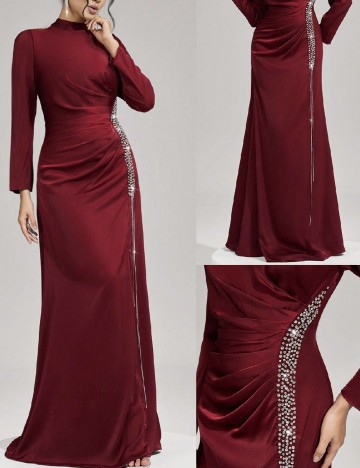 Rochie lunga SHEIN, rosu