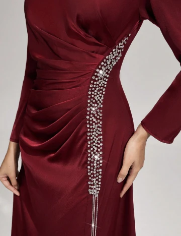 Rochie lunga SHEIN, rosu