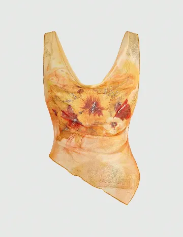 Top Romwe, galben