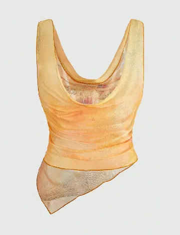 Top Romwe, galben