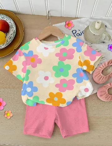 Compleu Shein Kids, mix culori