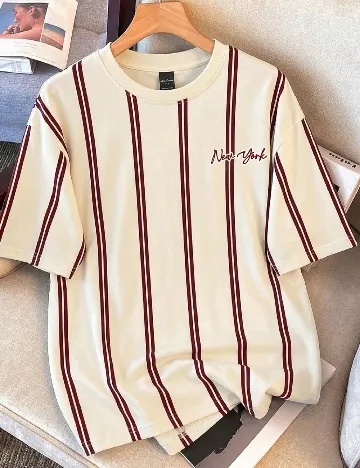 Tricou SHEIN, ecru