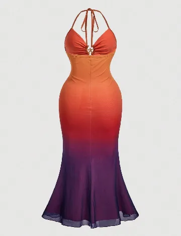 Rochie lunga SHEIN CURVE, mix culori