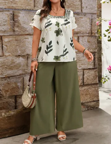 Compleu SHEIN CURVE, verde