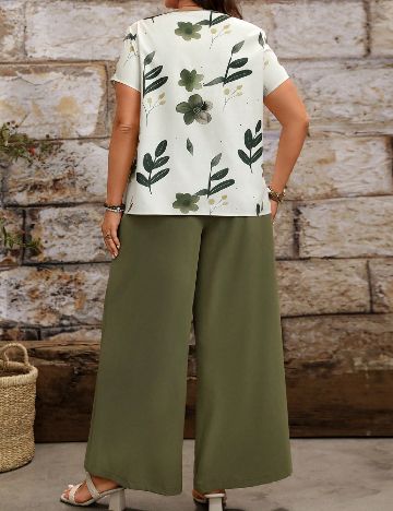Compleu SHEIN CURVE, verde