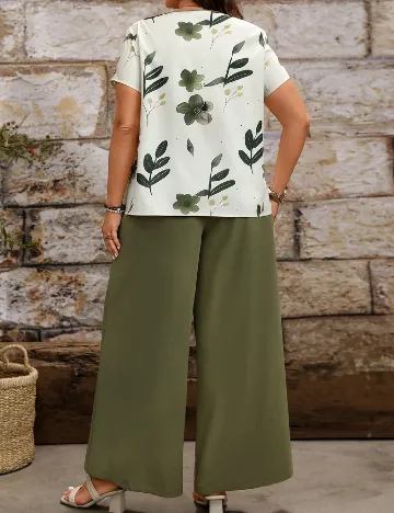 Compleu SHEIN CURVE, verde