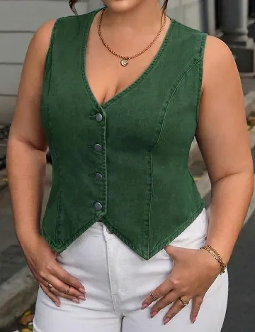 Vesta SHEIN CURVE, verde