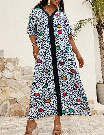Rochie lunga SHEIN CURVE, mix culori