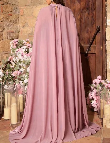Rochie lunga SHEIN CURVE, roz