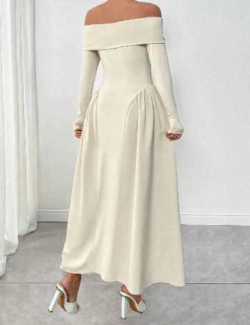 Rochie lunga SHEIN, bej