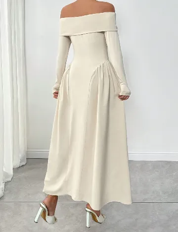 Rochie lunga SHEIN, bej