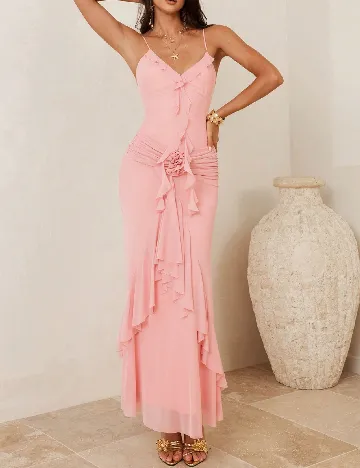 Rochie lunga SHEIN, roz
