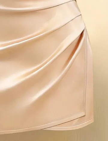 Rochie scurta SHEIN, crem