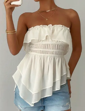 Top SHEIN, crem