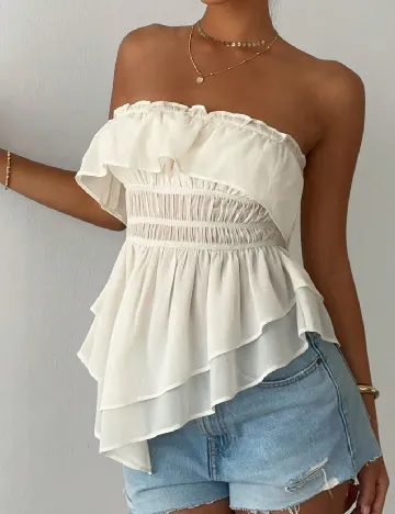 Top SHEIN, crem