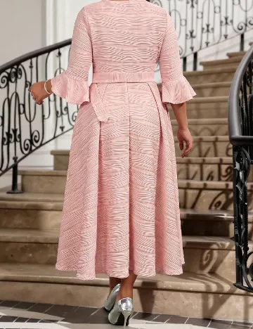 Rochie lunga SHEIN CURVE, roz