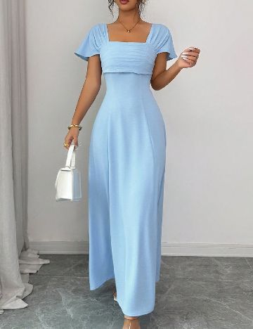 Rochie lunga SHEIN, albastru