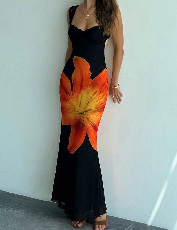 Rochie lunga SHEIN, negru