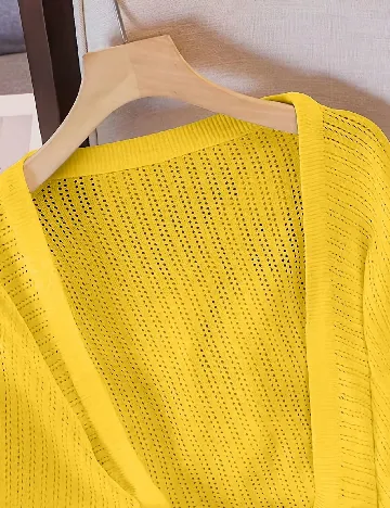 Cardigan SHEIN, galben