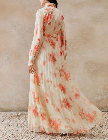 Rochie lunga SHEIN, crem