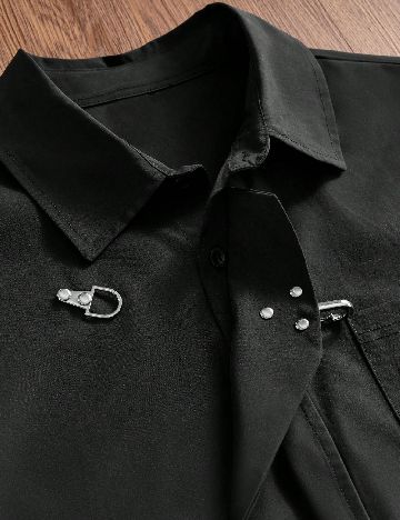 Camasa SHEIN, negru