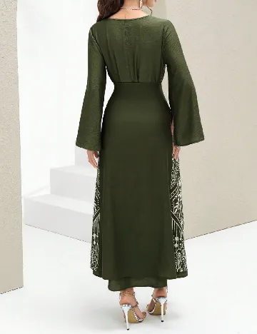 Rochie lunga SHEIN, verde