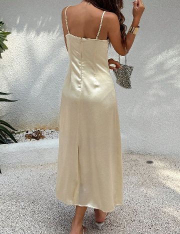 Rochie medie SHEIN, crem
