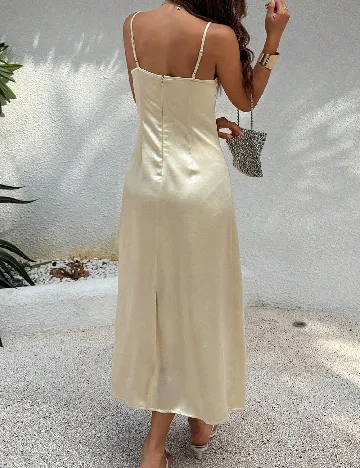 Rochie medie SHEIN, crem