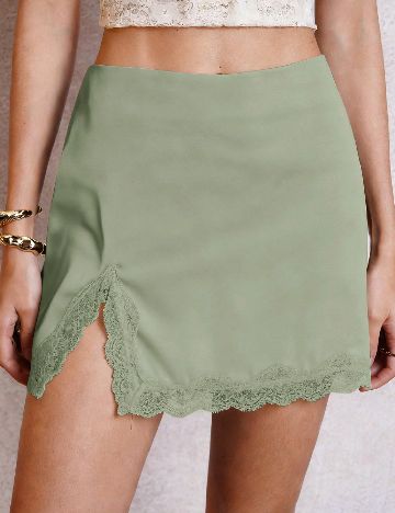 Fusta SHEIN, verde