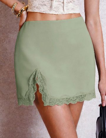Fusta SHEIN, verde