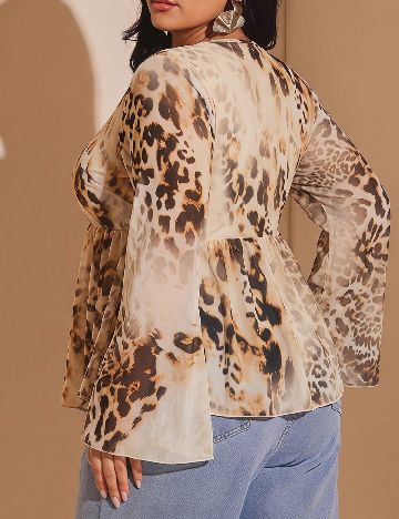 Bluza SHEIN CURVE, crem