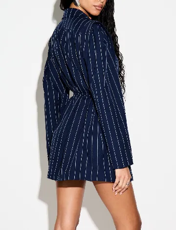 Rochie scurta KIZN, bleumarin