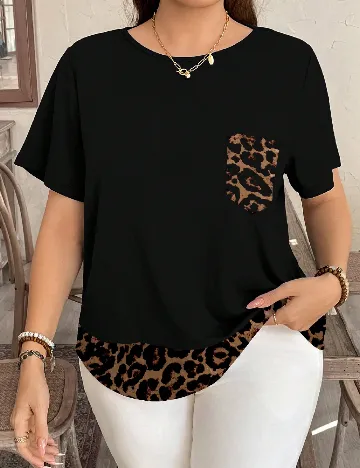 Tricou Emery Rose Curve, negru