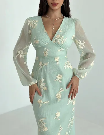 Rochie lunga SHEIN, turcoaz