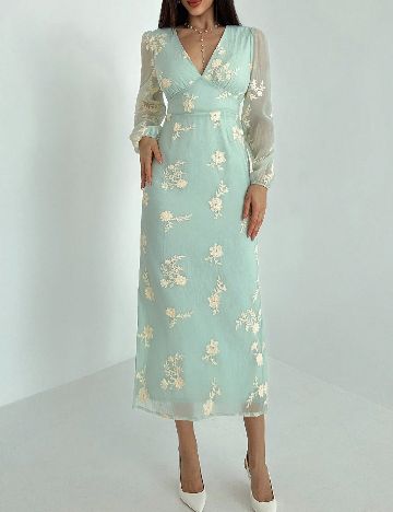 Rochie lunga SHEIN, turcoaz