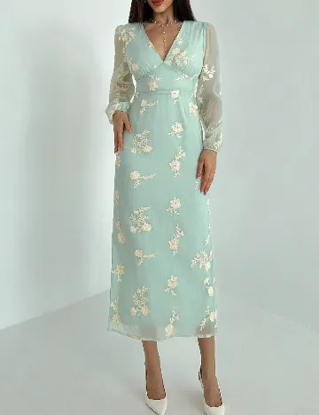 Rochie lunga SHEIN, turcoaz