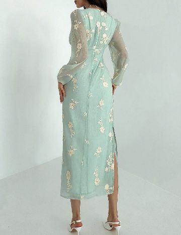 Rochie lunga SHEIN, turcoaz